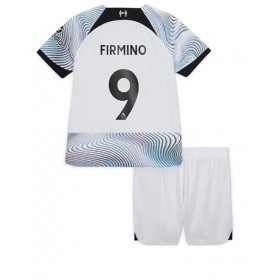 Baby Fußballbekleidung Liverpool Roberto Firmino #9 Auswärtstrikot 2022-23 Kurzarm (+ kurze hosen)